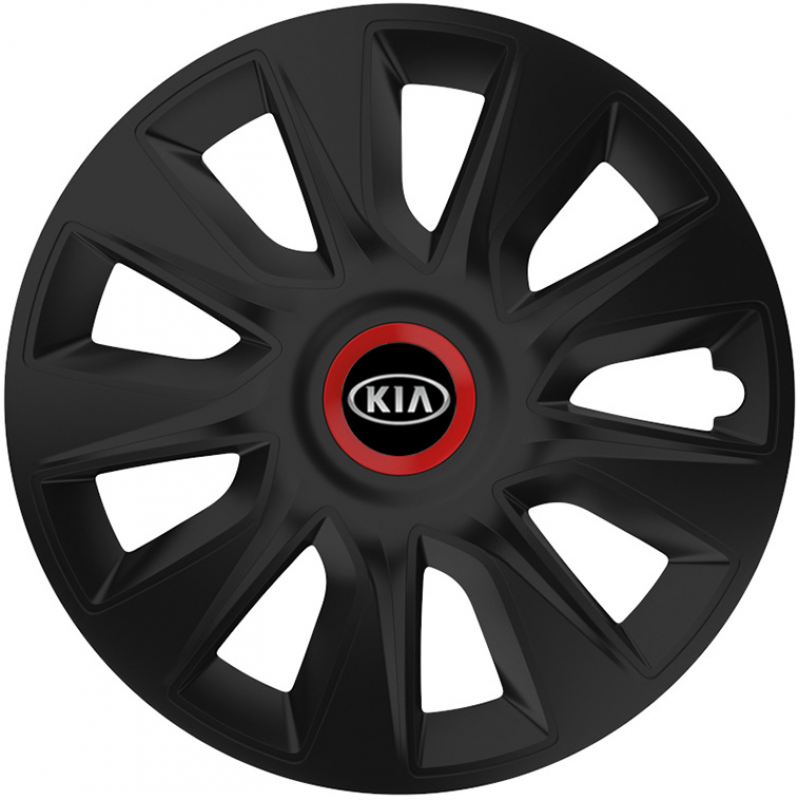 PUKLICE PRE KIA 13" STRATOS RR Black 4ks